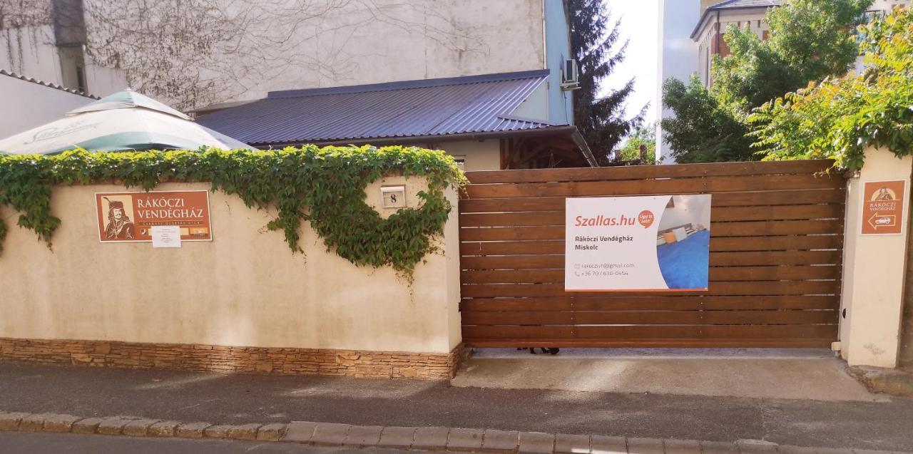 Rakoczi Guesthouse Miskolc Ngoại thất bức ảnh